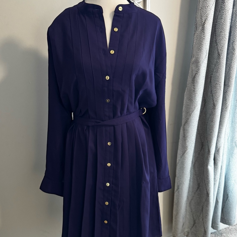 Ann Taylor-  Purple Dress